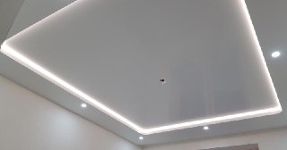 Светодиодные натяжные потолки Ноябрьск, цена от 1568 руб.